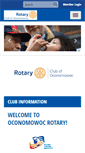 Mobile Screenshot of oconomowocrotary.org
